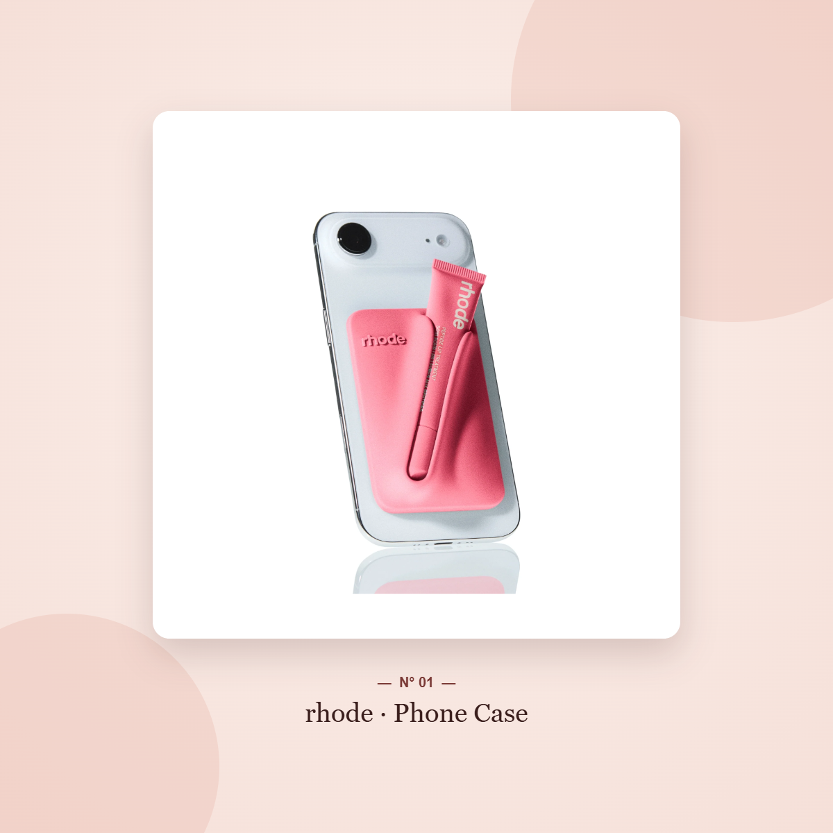 Rhode Snap On Lip Case