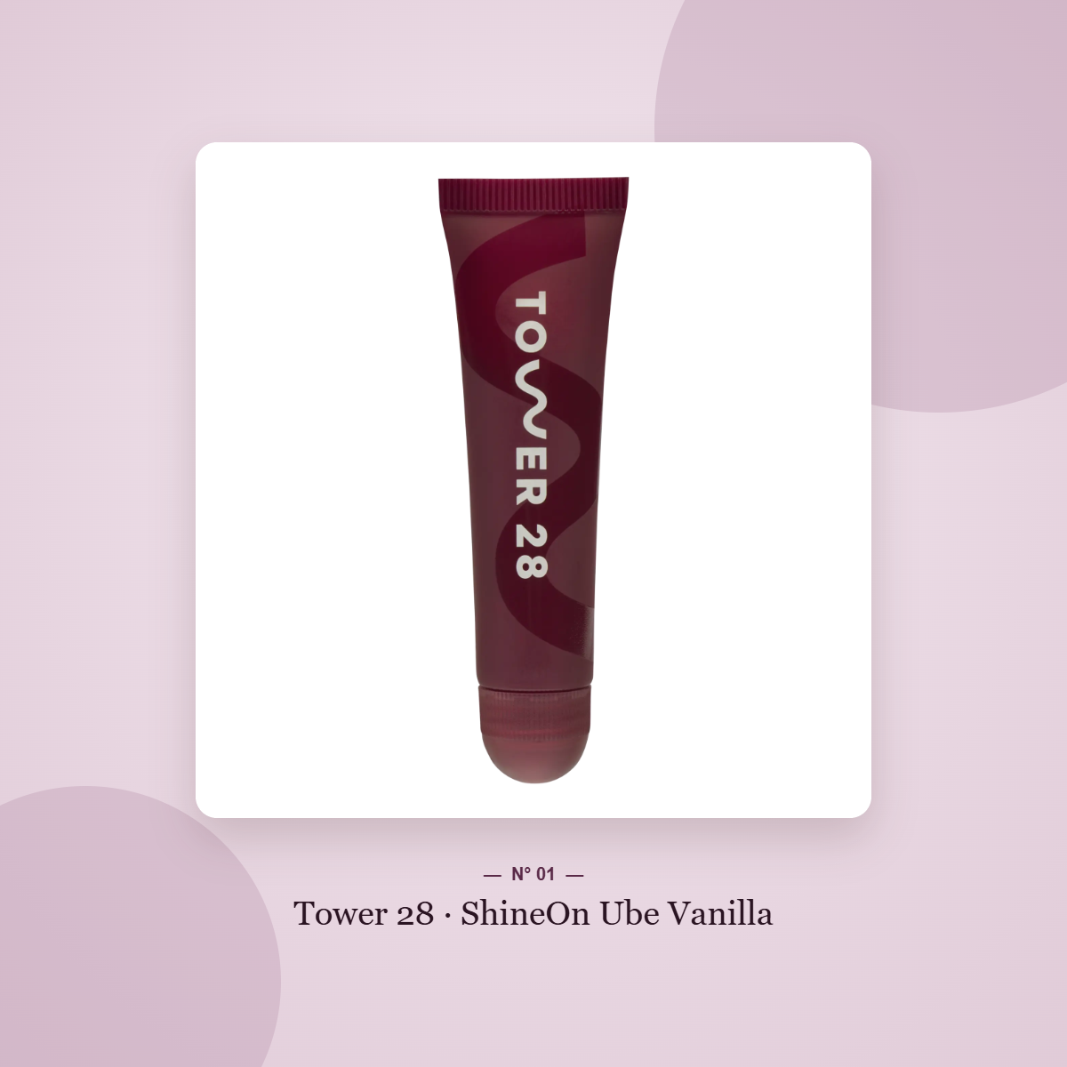 Tower 28 - Lip Softie · Ube Vanilla