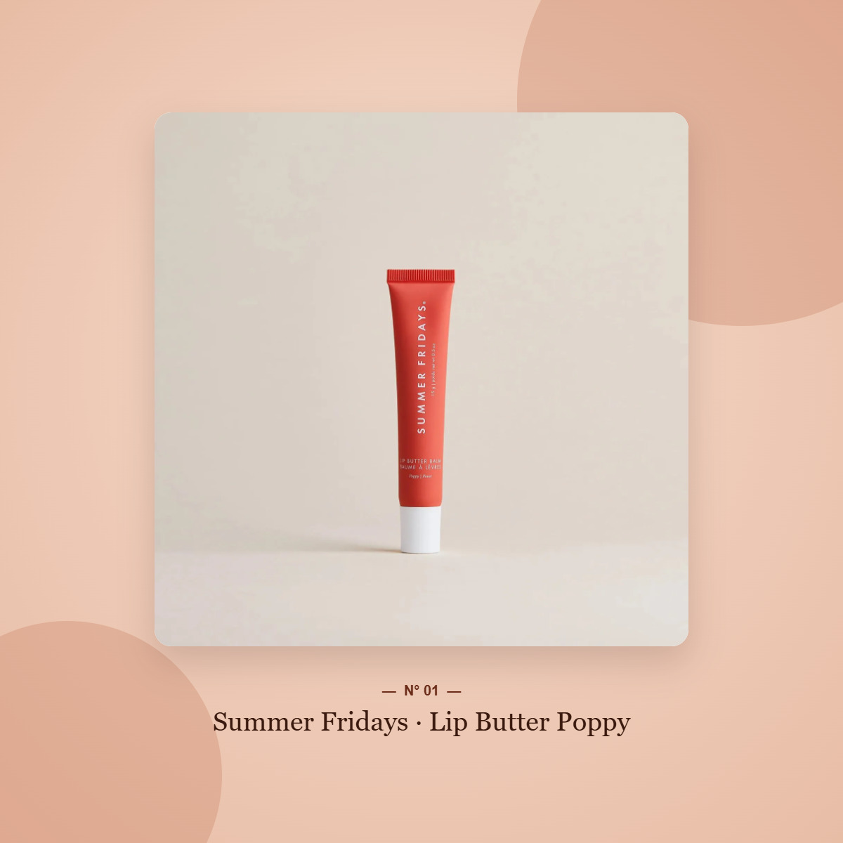 Summer Fridays Lip Butter Balm Pop